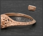 Preview: Jugendstil Design Diamant Ring mit 0,41ct, 585 Rotgold